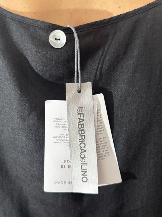 Smanicato maglia donna LA FABBRICA DEL LINO